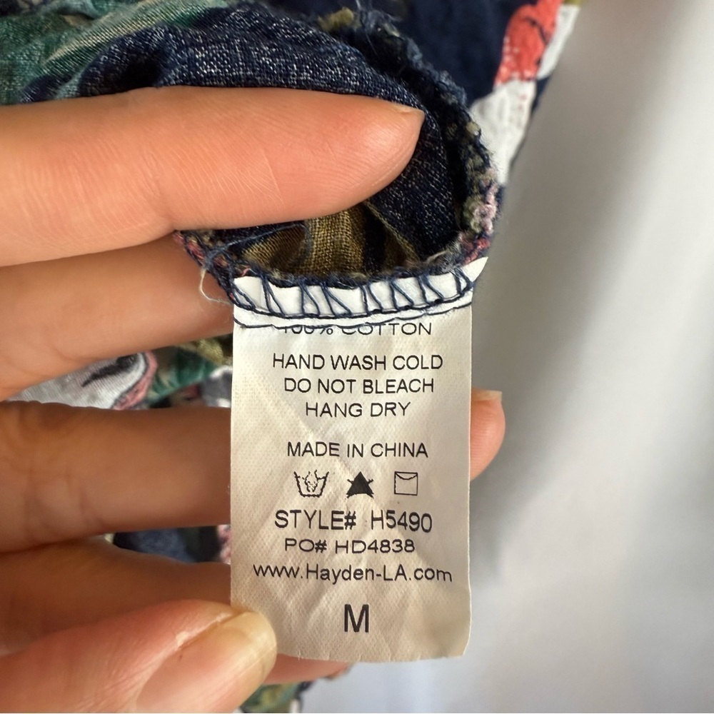 Hayden Floral Button-Down Dress size:M - Picture 16 of 17